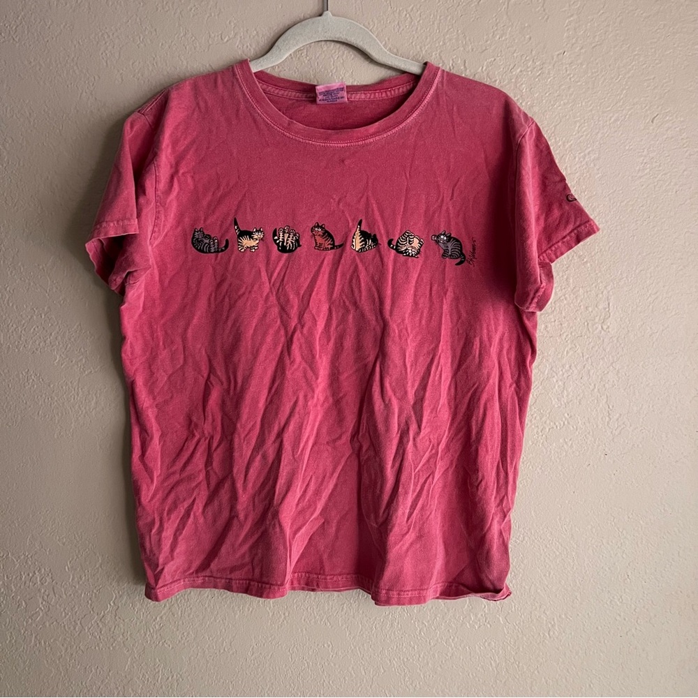 Crazy Cat Lady Wide Body Tee (would make a real cute crop top) - Picture 2 of 11